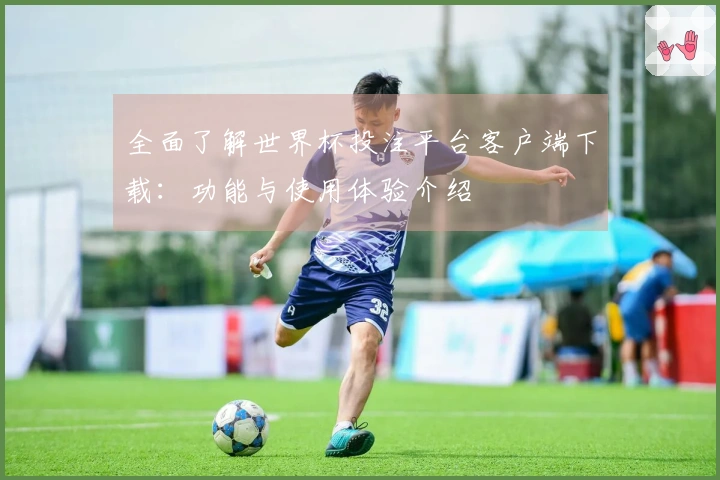 全面了解世界杯投注平台客户端下载：功能与使用体验介绍